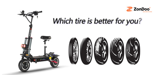 How to choose tires for a smoother electric scooter ride?