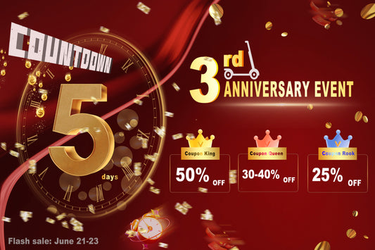 Get Ready for ZonDoo's 3rd Anniversary: Up to 50% Off!