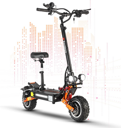 Scooter électrique ZonDoo ZO01 PLUS 5600w 11 pouces 60V 80Km / h