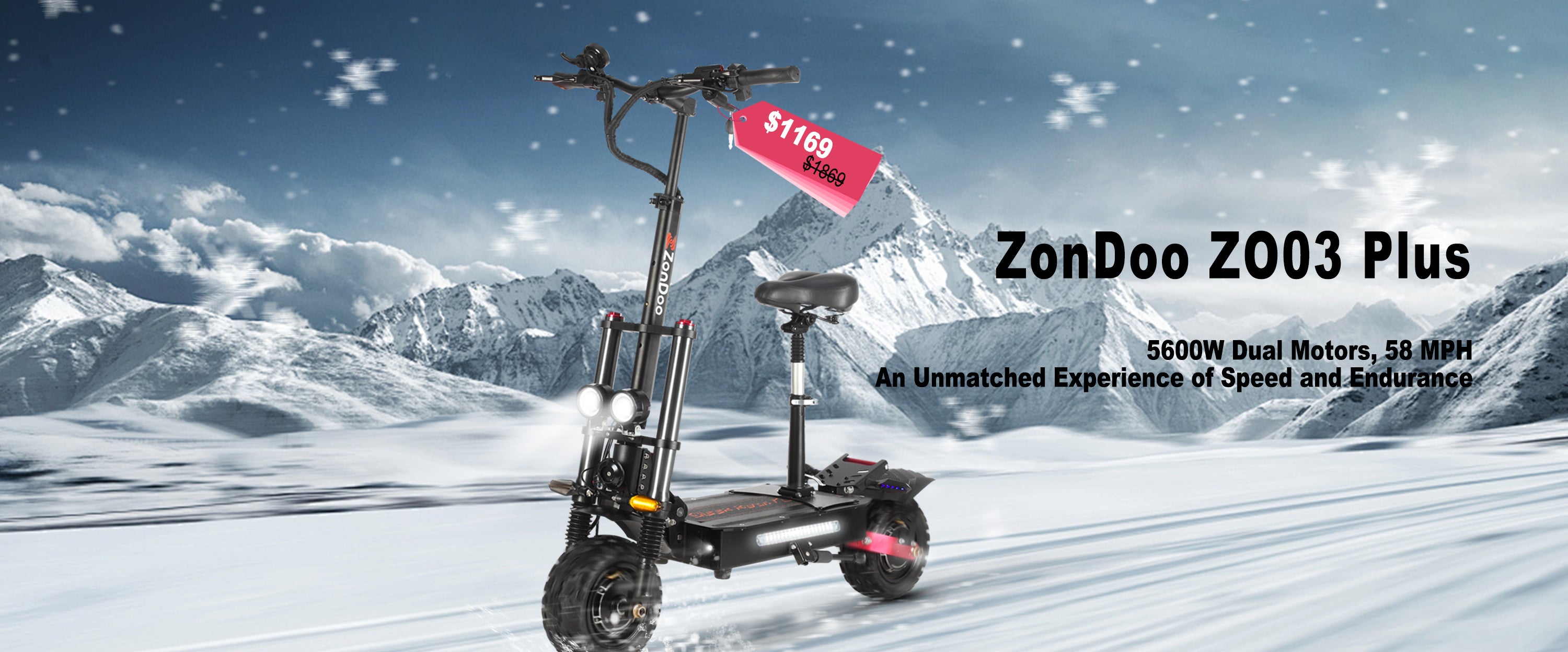 Fastest Electric Scooters Powerful Offroad Scooter | E-bike | ZonDoo –  ZonDoo E-Mobility