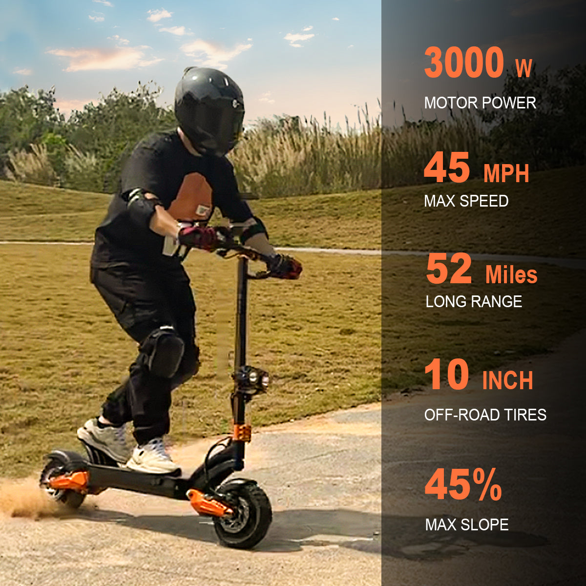 ZonDoo ZO08  Electric Scooter Adults 43MPH with 60V3000W Motors