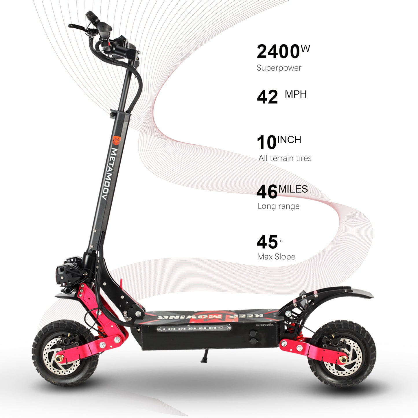 ZonDoo ZO01 1200w 2400w Refurbished Electric Scooter